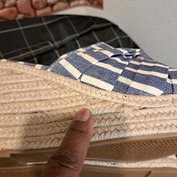 SUGAR Harlem Espadrille Wedge Sandal w/ Knot - Picture 6 of 7